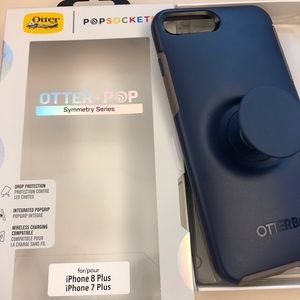Otterbox+pop symmetry case for iPhone 8plus, 7plus